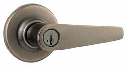 Kwikset / Delta Lever / Storeroom Keyed Entry - SmartKey / Antique Nickel / 462DL 15A SMT Kwikset / Delta Lever / Storeroom Keyed Entry - SmartKey / Antique Nickel / 462DL 15A SMT