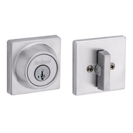 Kwikset / 660SQT Square Deadbolt / Single Cylinder - SmartKey / Satin Chrome / 660SQT 26D SMT Kwikset / 660SQT Square Deadbolt / Single Cylinder - SmartKey / Satin Chrome / 660SQT 26D SMT