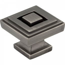 Jeffrey Alexander / Delmar Knob / 1-1/4" / Brushed Pewter / 585L-BNBDL Jeffrey Alexander / Delmar Knob / 1-1/4" / Brushed Pewter / 585L-BNBDL