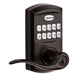 Kwikset / 917 Keypad Tustin Lever / Smartkey / Venetian Bronze / 917 TNL 11P SMT Kwikset / 917 Keypad Tustin Lever / Smartkey / Venetian Bronze / 917 TNL 11P SMT