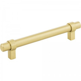 Jeffrey Alexander / Key Grande Pull / 6-5/8" / Brushed Gold / 5128-BG Jeffrey Alexander / Key Grande Pull / 6-5/8" / Brushed Gold / 5128-BG