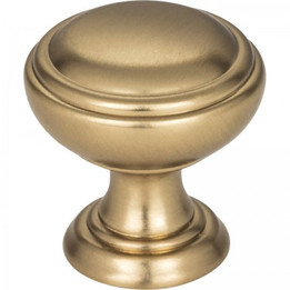 Jeffrey Alexander / Tiffany Knob / 1-1/4" / Satin Bronze / 658SBZ