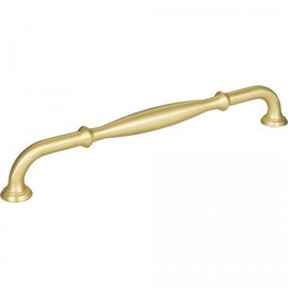 Jeffrey Alexander / Tiffany Pull / 9-7/8" / Brushed Gold / 658-224BG