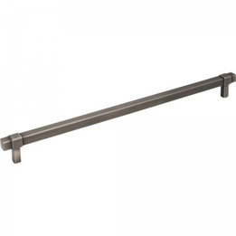 Jeffrey Alexander / Zane Pull / 13-1/4" / Brushed Pewter / 293-305BNBDL