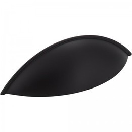 Jeffrey Alexander / Bordeaux Cup Pull / 5" / Matte Black / 8236-BLK