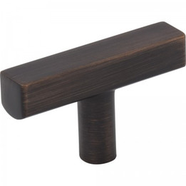 Jeffrey Alexander / Dominique Knob / 2" / Brushed Oil Rubbed Bronze / 845T-DBAC Jeffrey Alexander / Dominique Knob / 2" / Brushed Oil Rubbed Bronze / 845T-DBAC