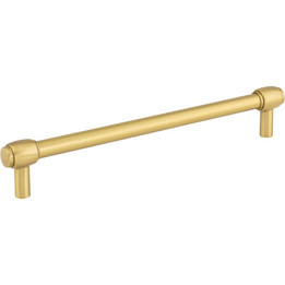 Jeffrey Alexander / Hayworth Pull / 8-1/2" / Brushed Gold / 885-192BG Jeffrey Alexander / Hayworth Pull / 8-1/2" / Brushed Gold / 885-192BG