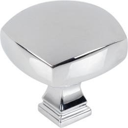 Jeffrey Alexander / Audrey Knob / 1-3/8" / Polished Chrome/ 278L-PC Jeffrey Alexander / Audrey Knob / 1-3/8" / Polished Chrome/ 278L-PC