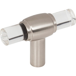 Jeffrey Alexander / Carmen "T" Knob / 2" / Satin Nickel / 775L-SN Jeffrey Alexander / Carmen "T" Knob / 2" / Satin Nickel / 775L-SN