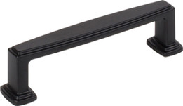 Jeffrey Alexander / Richard Pull / 4-3/8" / Matte Black / 171-96MB Jeffrey Alexander / Richard Pull / 4-3/8" / Matte Black / 171-96MB