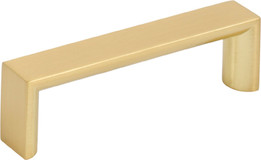 Elements / Walker 1 Pull / 4-1/8" / Brushed Gold / 827-96BG Elements / Walker 1 Pull / 4-1/8" / Brushed Gold / 827-96BG