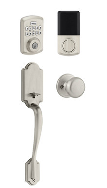 Kwikset / Arlington 250 TRS Powerbolt Handleset / Single Cylinder / Satin Nickel / 9250 TRS DB 815 AN 15 SMT Kwikset / Arlington 250 TRS Powerbolt Handleset / Single Cylinder / Satin Nickel / 9250 TRS DB 815 AN 15 SMT