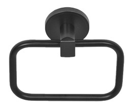 BHP / Boardwalk / Towel Ring / Matte Black / 2604BLK