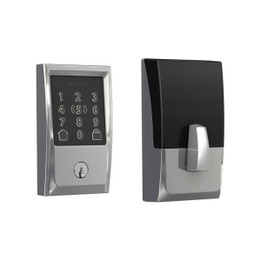 Schlage / Century Encode Wifi Touchscreen Deadbolt / Single Cylinder / Bright Chrome / BE499WB CEN 625 Schlage / Century Encode Wifi Touchscreen Deadbolt / Single Cylinder / Bright Chrome / BE499WB CEN 625