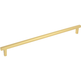 Jeffrey Alexander / Whitlock Pull / 13-1/4" / Brushed Gold / 905-305BG Jeffrey Alexander / Whitlock Pull / 13-1/4" / Brushed Gold / 905-305BG
