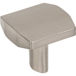 Elements / William Knob / 1-1/4" / Satin Nickel / 641SN