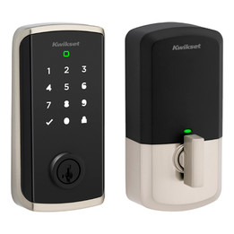 Kwikset / Halo Select WiFi Deadbolt / Satin Nickel / 9800 WiFi TSCR 15 SMT