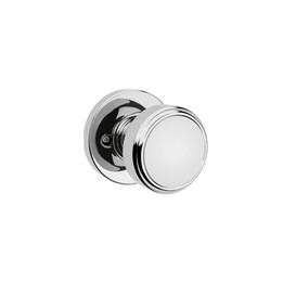 Kwikset / Maven Knob Round Rosette / Half Dummy /  Polished Chrome / 488 MNK RDT 26 Kwikset / Maven Knob Round Rosette / Half Dummy /  Polished Chrome / 488 MNK RDT 26