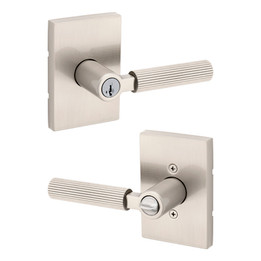 Kwikset / Mirada Lever / Keyed Entry - SmartKey / Satin Nickel / 740 MAL RCT 15 SMT