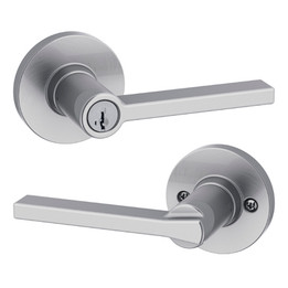 Kwikset / Casey RDT Lever / Storeroom Keyed Entry - SmarkKey / Satin Chrome / 439 CSL RDT 26D SMT Kwikset / Casey RDT Lever / Storeroom Keyed Entry - SmarkKey / Satin Chrome / 439 CSL RDT 26D SMT