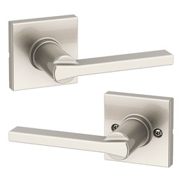 Kwikset / Casey SQT Lever / Passage / Satin Nickel / 407 CSL SQT 15 Kwikset / Casey SQT Lever / Passage / Satin Nickel / 407 CSL SQT 15