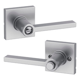 Kwikset / Casey SQT Lever / Privacy / Satin Chrome / 408 CSL SQT 26D Kwikset / Casey SQT Lever / Privacy / Satin Chrome / 408 CSL SQT 26D