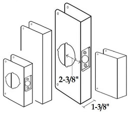 2-3/8" Backset/ 1-3/8" Door Thickness