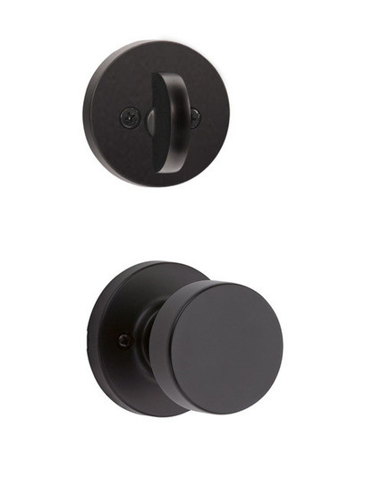 Kwikset / 966 Single Cylinder Interior Trim Pack / Pismo Knob with Round Rose