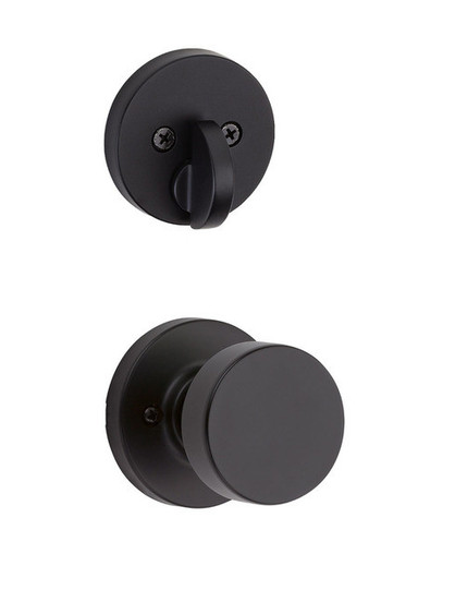 Kwikset / 971 Single Cylinder Interior Trim Pack / Pismo Knob with Round Rose