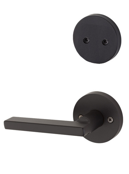 Kwikset / 973 Dummy Cylinder Interior Trim Pack / Halifax Lever with Round Rose