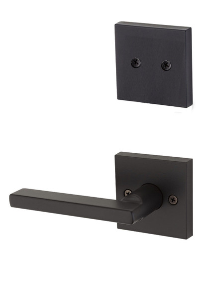 Kwikset / 973 Dummy Cylinder Interior Trim Pack / Halifax Lever with Square Rose