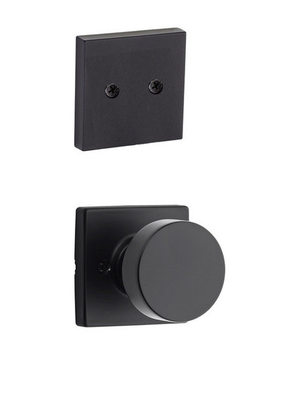 Kwikset / 973 Dummy Cylinder Interior Trim Pack / Pismo Knob with Square Rose