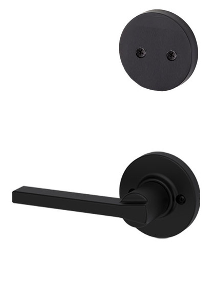 Kwikset / 973 Dummy Cylinder Interior Trim Pack / Casey Lever with Round Rose