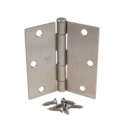 Hager / Hinge / 3-1/2" x 3-1/2" / Square Corner