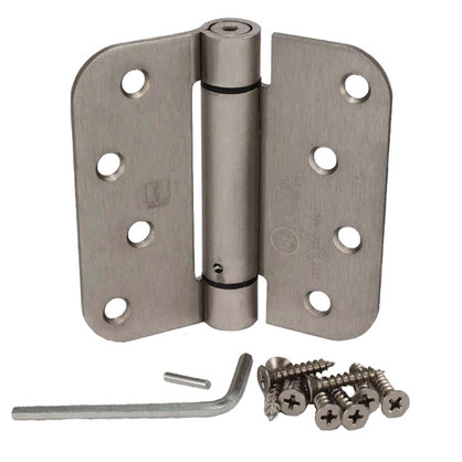 Hager / Hinge / 4" x 4" / 5/8" Radius Corner / Spring