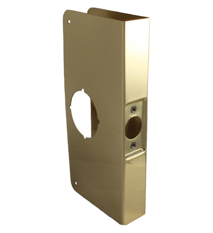 Don-Jo / Wrap-Around Plate / 20" H x 5" W / 1-3/4" Door Thickness / 2-3/8" Backset