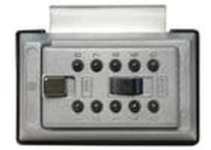 Kidde / Home or Office / Over Door - Portable  / Pushbutton / Titanium / 001017