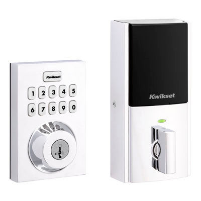 Satin Nickel Home Connect 620 Traditional Keypad Connected Smart Lock With Z -Wave Technology