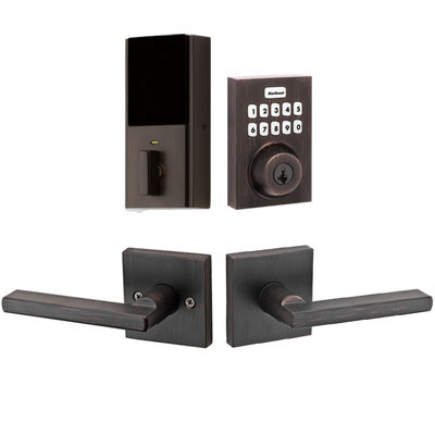 Kwikset / Halifax SQT Passage Lever + HC620 CNT Electronic
