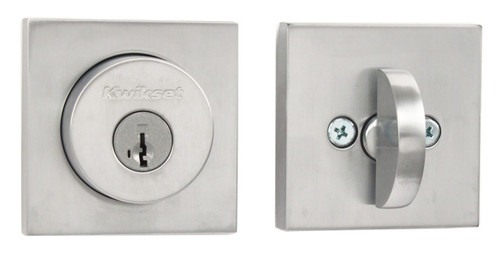 Kwikset / 158 Square Deadbolt / Single Cylinder - SmartKey (Square