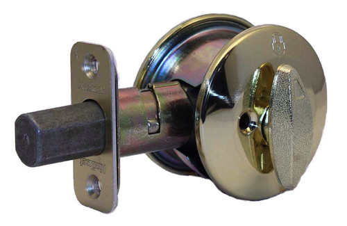 Kwikset / 667 Deadbolt / One-Sided with Exterior Plate - Door