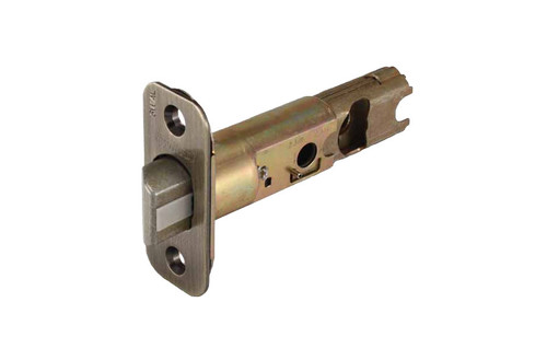 Kwikset / Round Corner / Plainlatch / Antique Brass / 82246-5