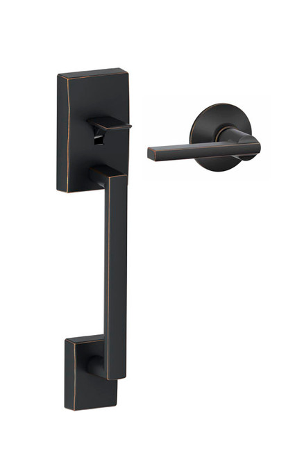 Schlage / Century Handleset / Handle / Aged Bronze / FE285CEN 716