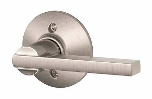 Schlage / Latitude Lever / Half Dummy / Satin Nickel / F170LAT 619