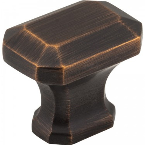Jeffrey Alexander / Ella Knob / 1-1/4" / Brushed Oil Rubbed Bronze / 165dbac