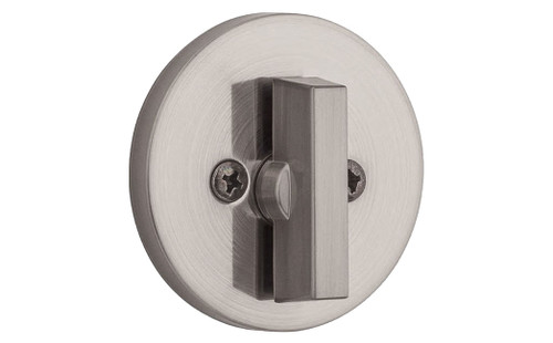 Kwikset / 663RDT Round Deadbolt / One-Sided / Satin Nickel / 663RDT 15