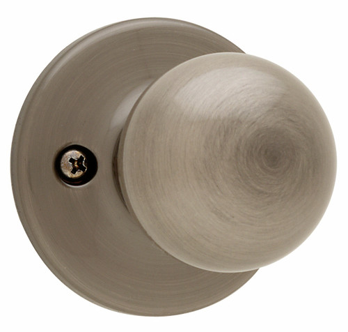 Kwikset / Polo Knob / Half Dummy /  Antique Nickel / 488P 15A