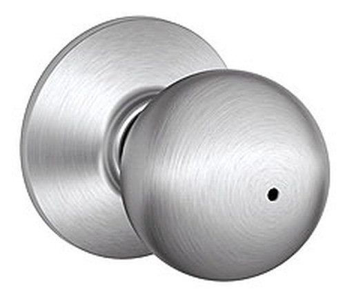 Schlage / Orbit Knob / Privacy / Satin Chrome / F40ORB 626 Schlage / Orbit Knob / Privacy / Satin Chrome / F40ORB 626