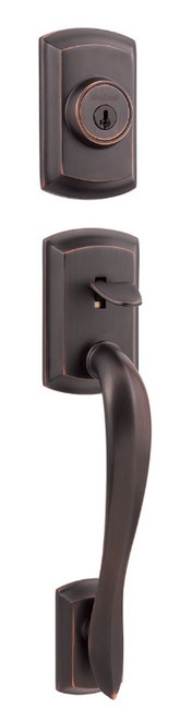 Kwikset / Avalon Handleset / Single Cylinder - SmartKey / Venetian Bronze / 800AVH 11P SMT