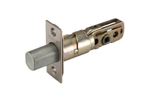Kwikset / 660-665-667 Series / Square Corner / Deadbolt Latch / Satin Nickel / 81308-15
